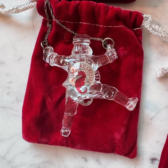 Waterford Crystal Ten Lords Leaping VTG 12 Days Of Christmas Ornament - 2004 - Picture 5 of 5